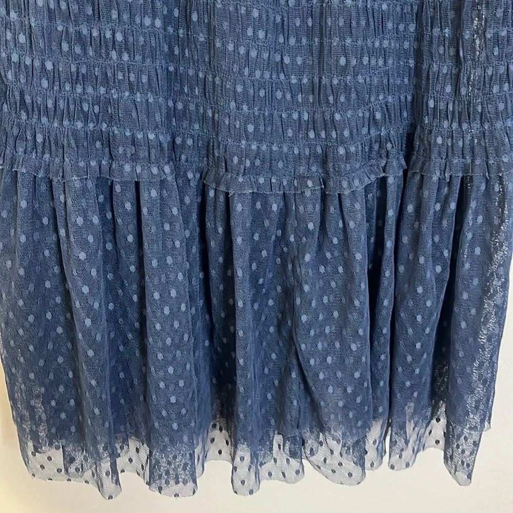 Maeve | Anthropologie Sarama embroidered swiss dot tunic dress Women’s size XS - Picture 5 of 13